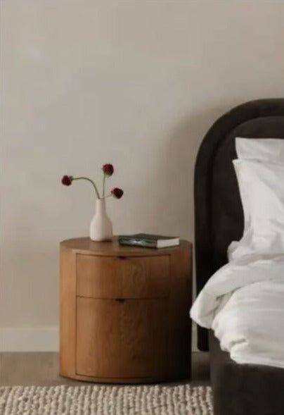 Theo Two Drawer Nightstand