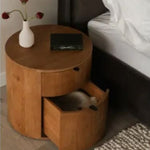 Theo Two Drawer Nightstand