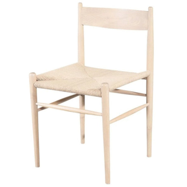 Audra Dining Chair, Natural Papercord & Natural Sungkai Wood