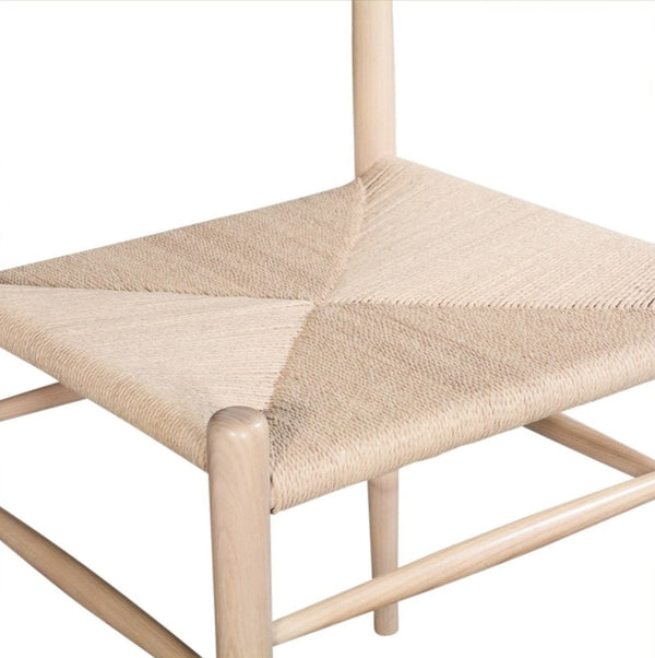 Audra Dining Chair, Natural Papercord & Natural Sungkai Wood