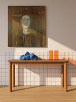 Arc 60" White Oak Console, Sienna