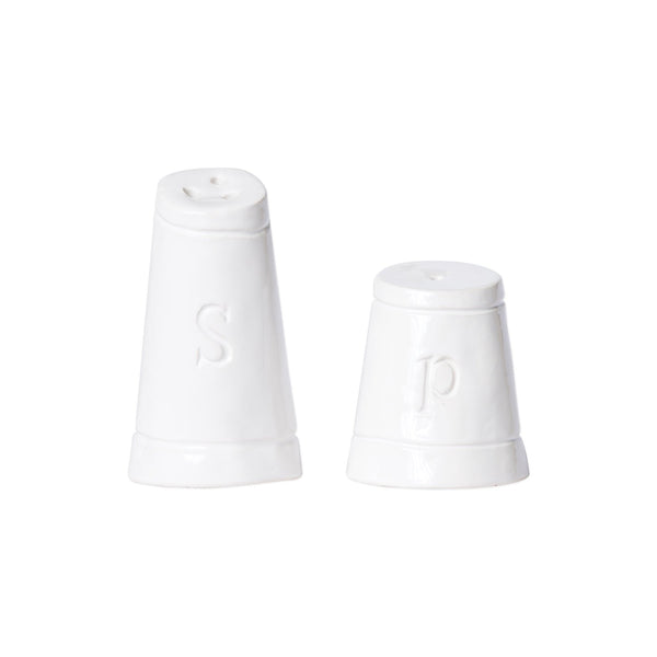 Fresh White Salt and Pepper