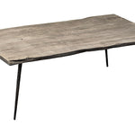 Velez Coffee Table in Dark Acacia Wood , 48"W x 26"D x 17"H