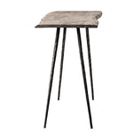 Velez Console Table in Dark Acacia Wood, 59"W x 18"D x 30"H