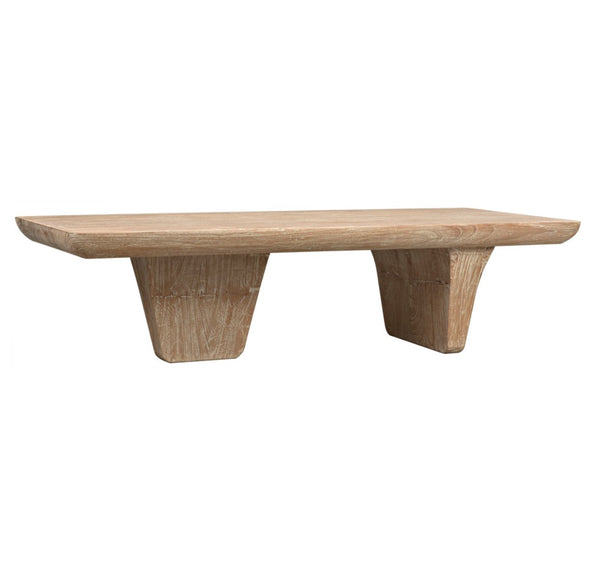 Ward Coffee Table-Distressed Mindi, 67.5"W x 28.5"D x 17"H