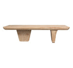 Ward Coffee Table-Distressed Mindi, 67.5"W x 28.5"D x 17"H