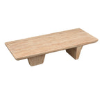 Ward Coffee Table-Distressed Mindi, 67.5"W x 28.5"D x 17"H