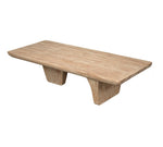 Ward Coffee Table-Distressed Mindi, 67.5"W x 28.5"D x 17"H