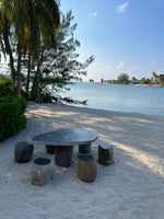 Stone Table and Stools