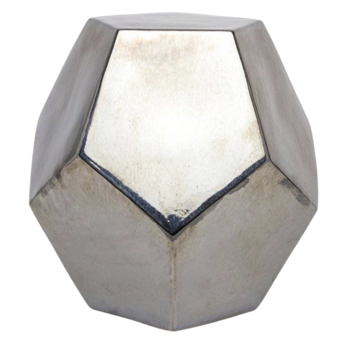 Cole Stool, Metallic Charcoal