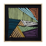 Straight Forward Wall Art, 40" X 40"