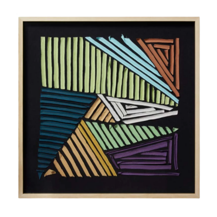 Straight Forward Wall Art, 40" X 40"