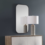 Taft Mirror - Black, 21"W x 1"D x 41"H