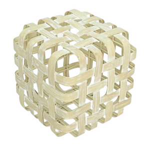 Harlow Square Woven Stool