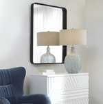 Crofton Black Large Mirror, 30"W x 3"D x 40"H