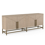 North Side Entertainment Console , 80"W x 15"D x 30"H
