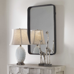 Croften Black Vanity Mirror, 20"W x 2"D x 30"H