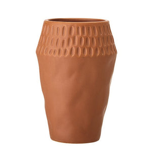 Stoneware Vase, Sienna