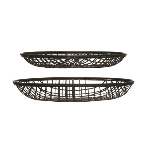 Decorative Metal Wire Baskets, 2 sizes