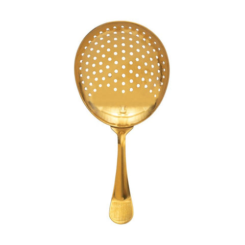 Stainless Steel Strainer, Gold Finish