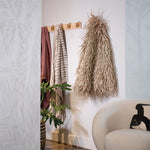 Natural Handmade Seagrass Wall Decor, 35.5"H x 71"W