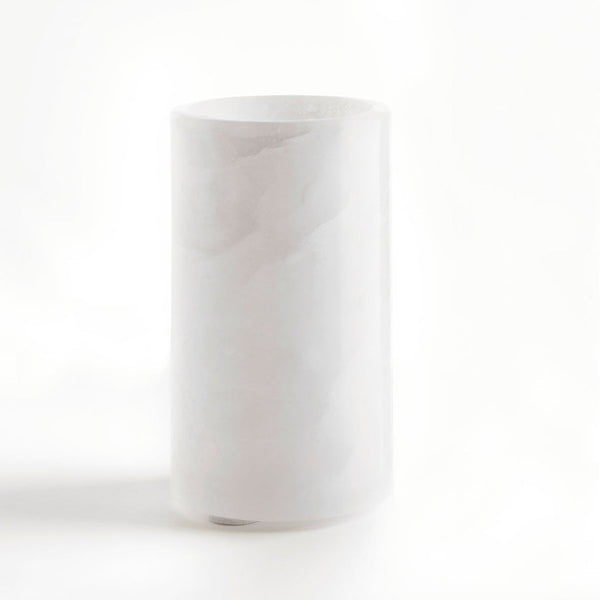 Alabaster Tumbler, Alabaster/Unique