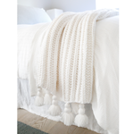 Anacapa Oversized Throw, White