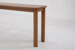 Arc 60" White Oak Console, Sienna