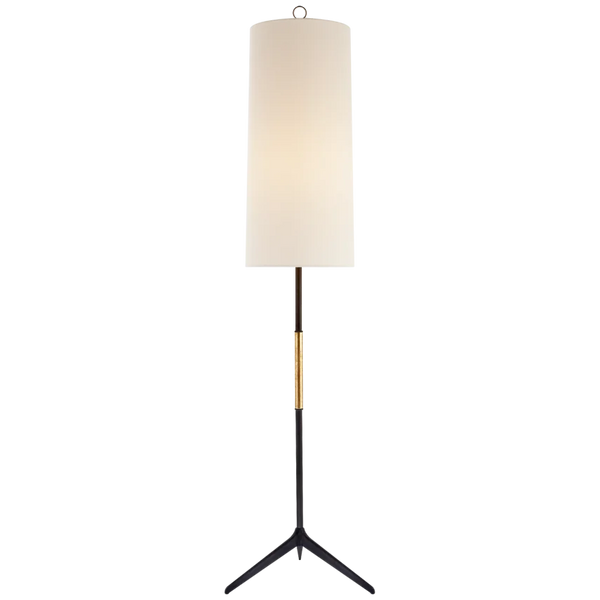 Frankfort Floor Lamp, Aged Iron