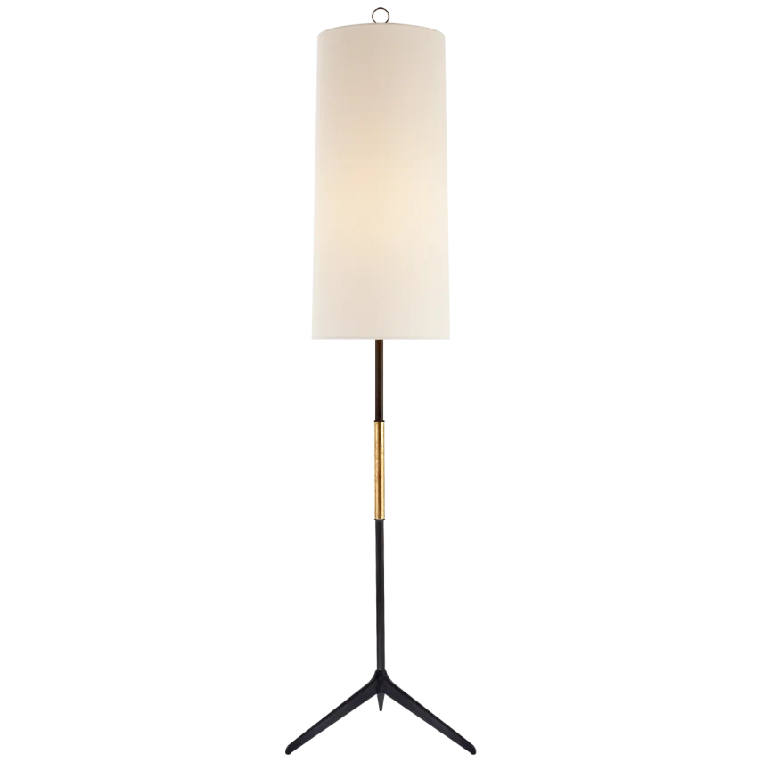 Frankfort Floor Lamp, Aged Iron