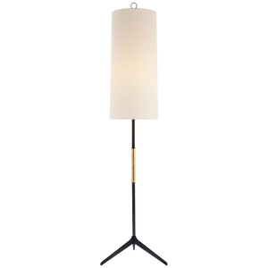 Frankfort Floor Lamp, Aged Iron