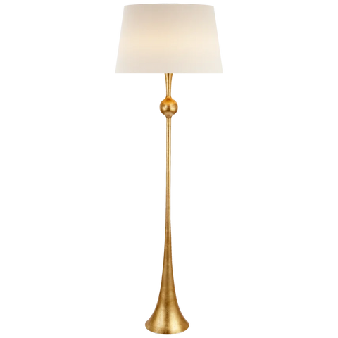 Dover Floor Lamp, Gild