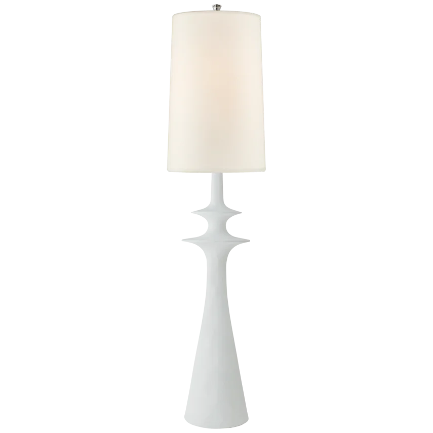 Lakmos Floor Lamp, Plaster White