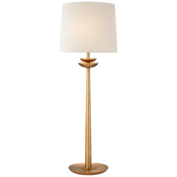 Beaumont Medium Buffet Lamp, Gild