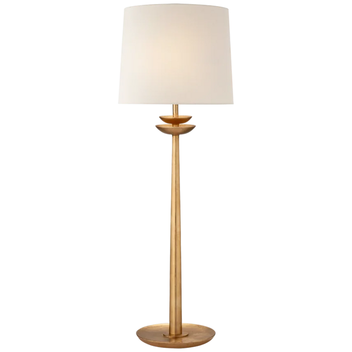 Beaumont Medium Buffet Lamp, Gild