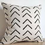 Asha - Ecru, 19" x 19"