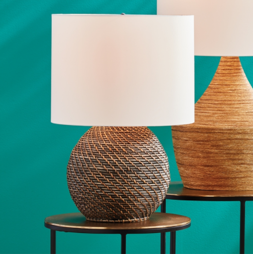 Hammon Woven Rattan Lamp