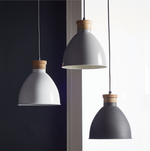 Brody Pendant, Glossy White