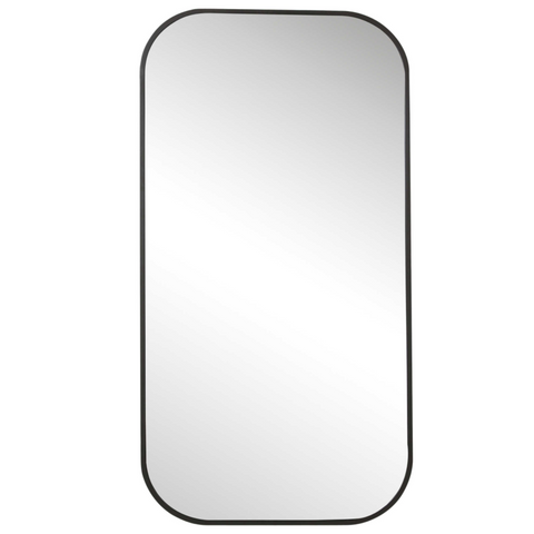 Taft Mirror - Black, 21"W x 1"D x 41"H