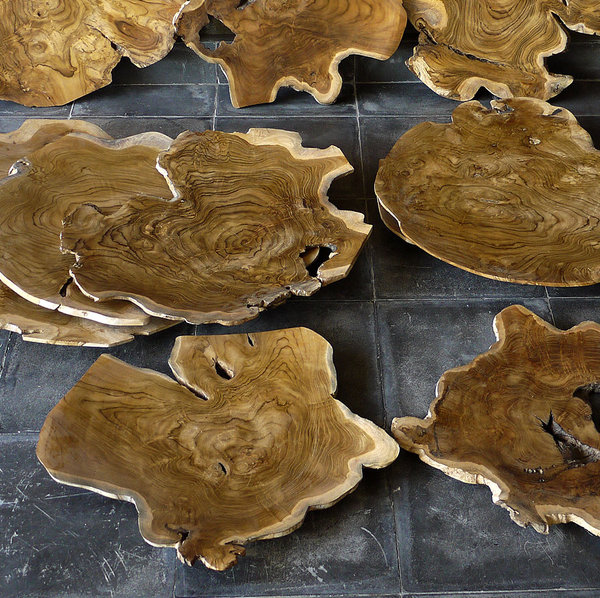 Teak Burle Tray, 2 Sizes