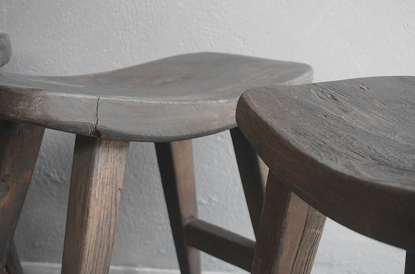 Jimin Reclaimed Teak Stool