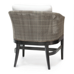 Vincent Occasional Chair Mocha with Sailcloth Salt Performance Fabric
