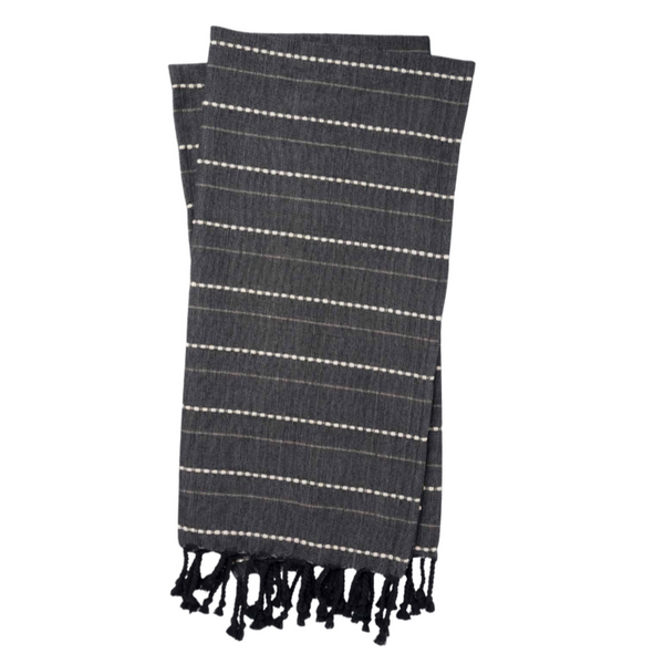 Amie Throw Charcoal, Magnolia Home by Joanna Gaines × Loloi