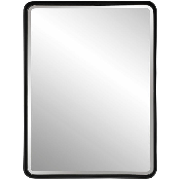 Crofton Black Large Mirror, 30"W x 3"D x 40"H