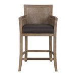 Encore Counter Stool, Dark Gray Fabric