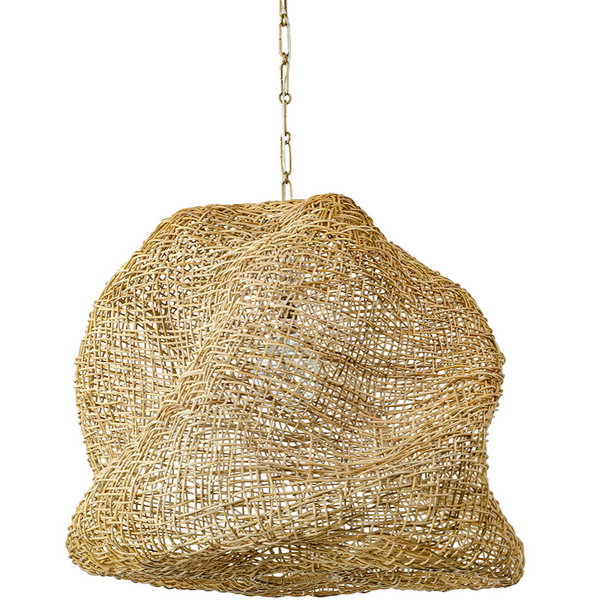 Andorra Wicker Pendant-Large, Natural