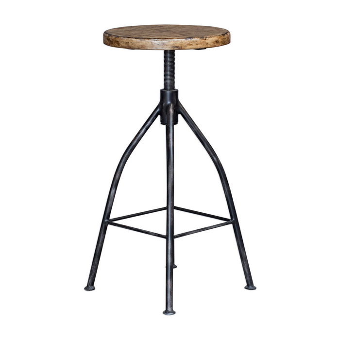 Dalvin Pub Counter or Barstool (Height Adjustable)
