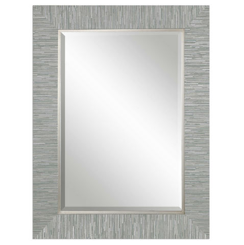 Belaya Mirror, 28"W x 1"D x 38"H