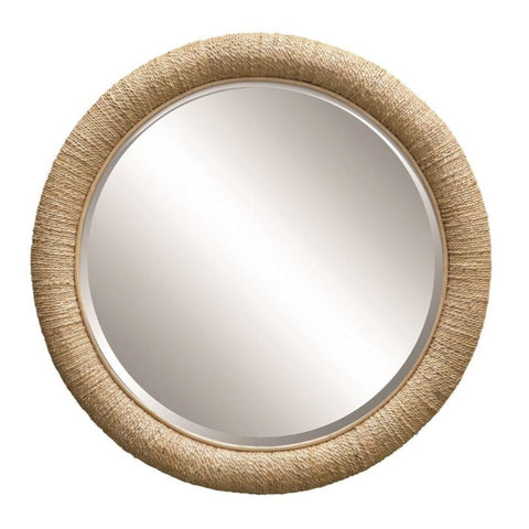 Mariner Round Mirror, Natural, 47"Dia.