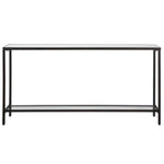 Hayley Console Table, Black, 60"W x 31"H x 10"D